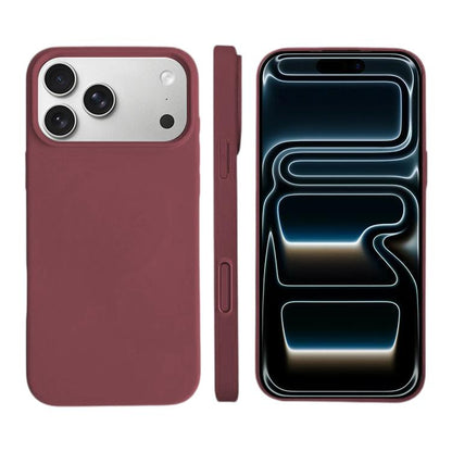For iPhone 17 Pro Max Liquid Silicone Phone MagSafe Case - Plum - EDA007391222L