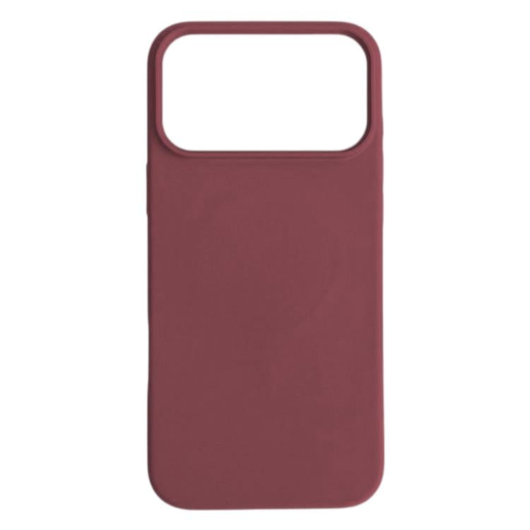 For iPhone 17 Pro Max Liquid Silicone Phone MagSafe Case - Plum - EDA007391222L