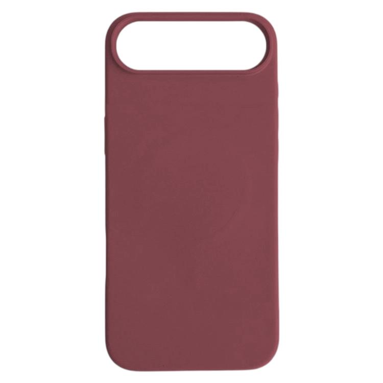 For iPhone Air Liquid Silicone Phone MagSafe Case - Plum - EDA007391224L