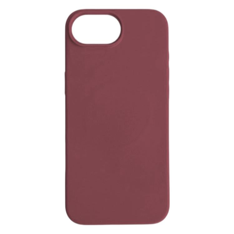 For iPhone 17e / 16e Liquid Silicone Phone MagSafe Case - Plum - EDA007391226L