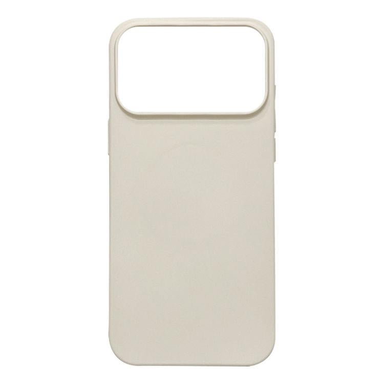 For iPhone 18 Pro Max Liquid Silicone Phone MagSafe Case - White - EDA007391227J
