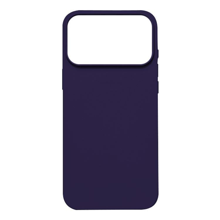 For iPhone 18 Pro Liquid Silicone Phone MagSafe Case - Dark Purple - EDA007391228C