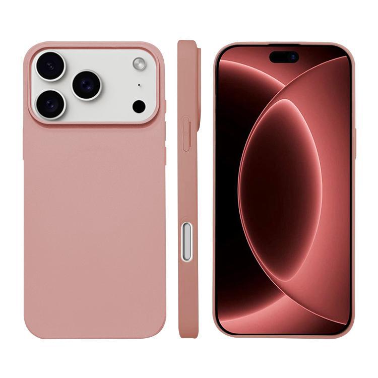 For iPhone 18 Pro Liquid Silicone Phone MagSafe Case - Pink - EDA007391228G