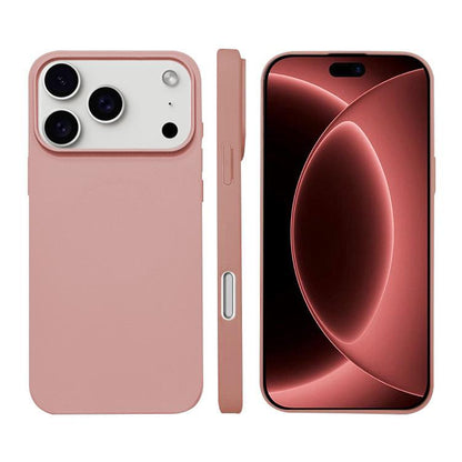 For iPhone 18 Pro Liquid Silicone Phone MagSafe Case - Pink - EDA007391228G