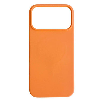 For iPhone 18 Pro Liquid Silicone Phone MagSafe Case - Orange - EDA007391228K
