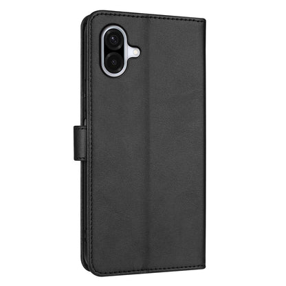 For Galaxy A08 5G / A07 5G AZNS Skin Feel Calf Texture Flip Leather Phone Case(Black)