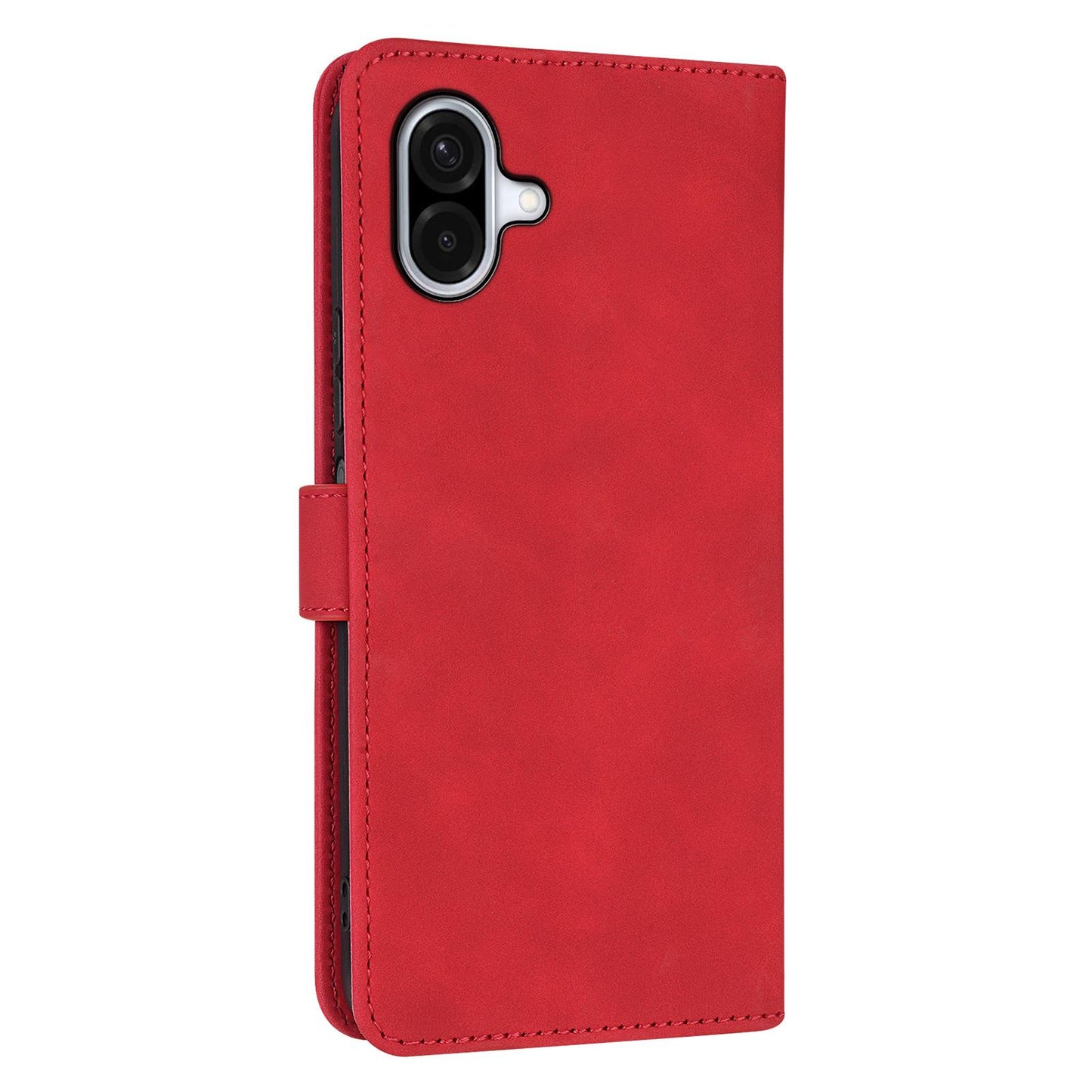 For Galaxy A08 5G / A07 5G AZNS Skin Feel Calf Texture Flip Leather Phone Case(Red)