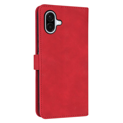 For Galaxy A08 5G / A07 5G AZNS Skin Feel Calf Texture Flip Leather Phone Case(Red)