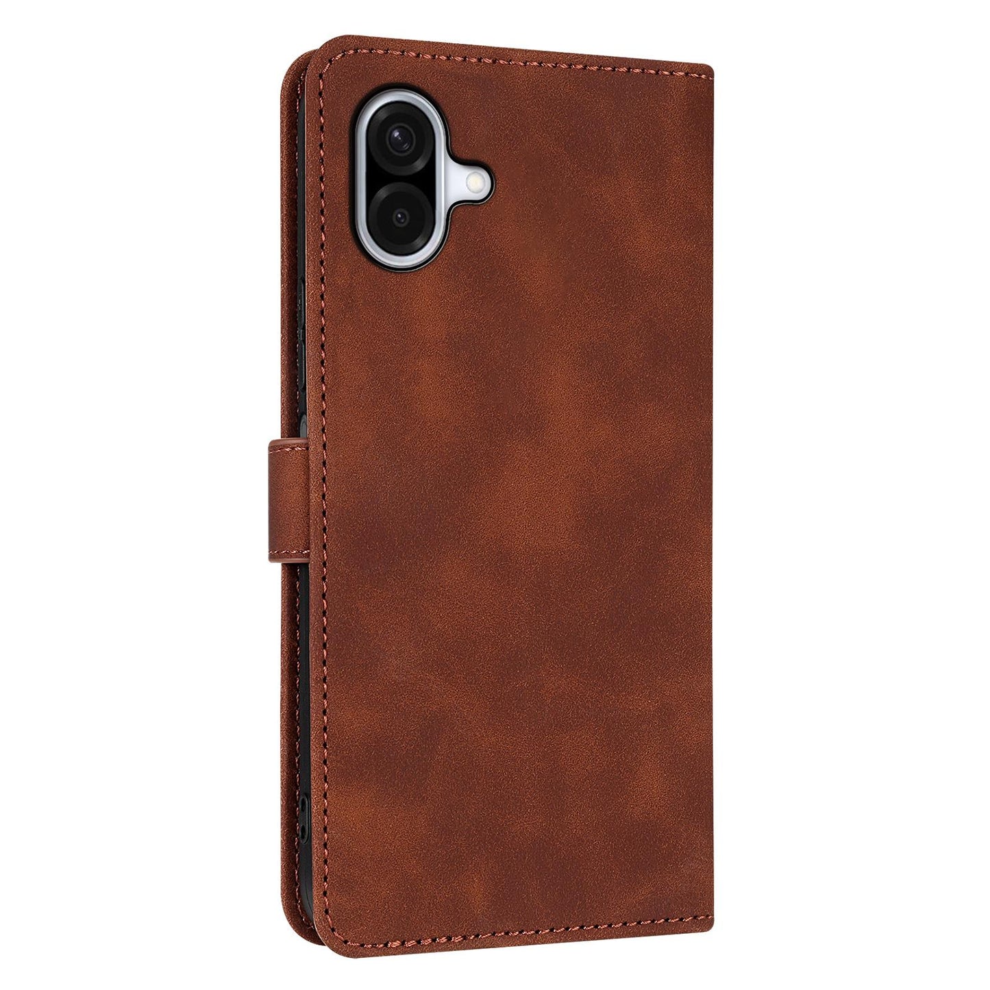 For Galaxy A08 5G / A07 5G AZNS Skin Feel Calf Texture Flip Leather Phone Case(Brown)