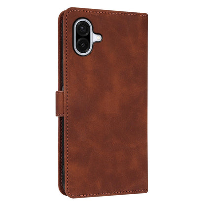 For Galaxy A08 5G / A07 5G AZNS Skin Feel Calf Texture Flip Leather Phone Case(Brown)