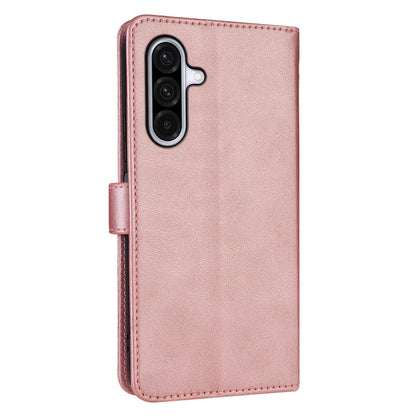 For Galaxy A18 5G / A17 5G AZNS Skin Feel Calf Texture Flip Leather Phone Case(Rose Gold)