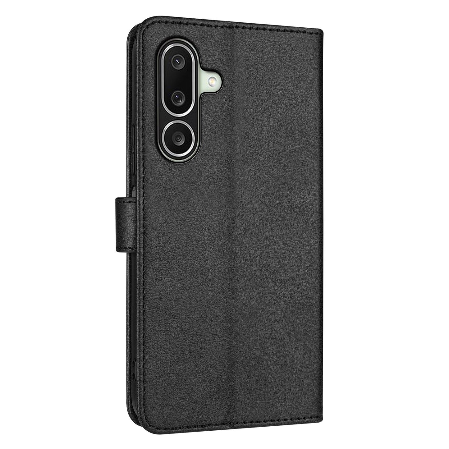 For Galaxy A27 5G AZNS Skin Feel Calf Texture Flip Leather Phone Case(Black)