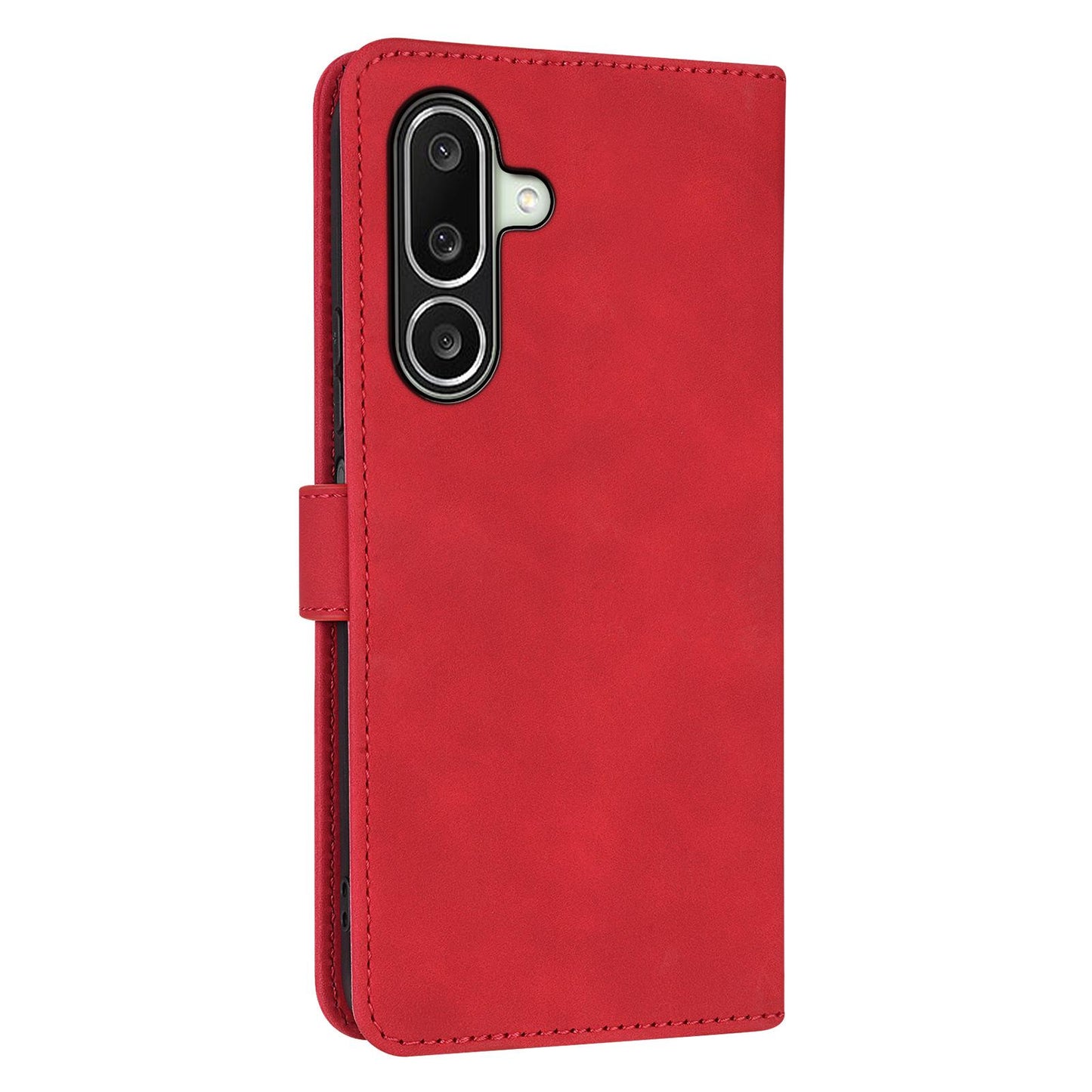 For Galaxy A27 5G AZNS Skin Feel Calf Texture Flip Leather Phone Case(Red)