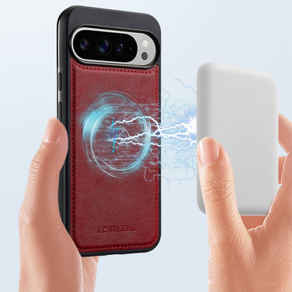 For Google Pixel 11 Pro XL LC.IMEEKE Magsafe Phone Case(Red)