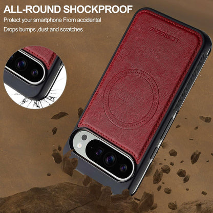 For Google Pixel 11 / 11 Pro LC.IMEEKE Magsafe Phone Case(Red)