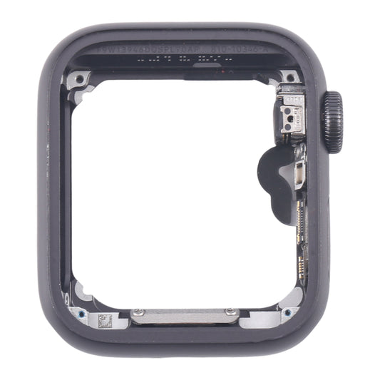 For Apple Watch Series 4 44MM GPS Aluminium Alloy Middle Frame Bezel Plate with Crown Spin Axis Flex Cable(Grey)
