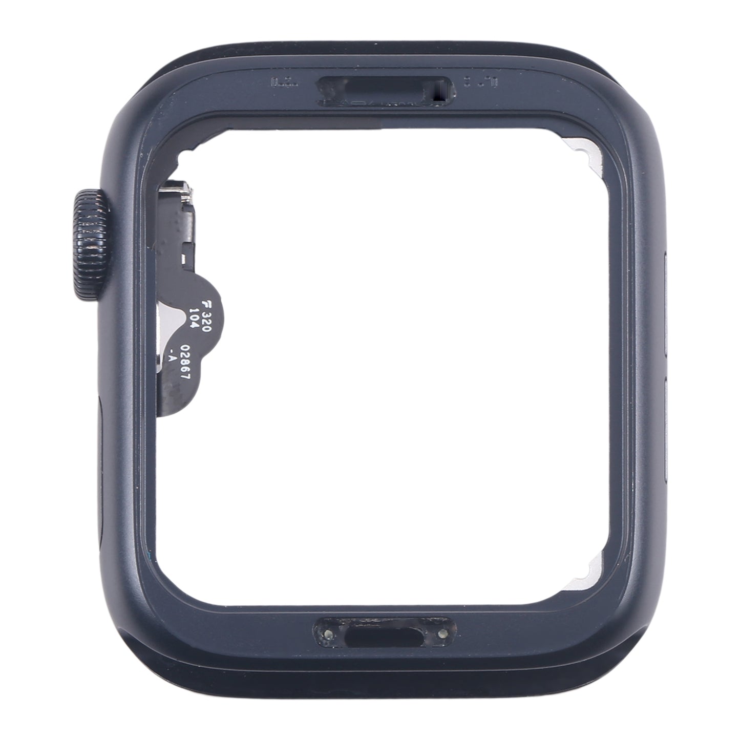 For Apple Watch SE 2022 40MM GPS Aluminium Alloy Middle Frame Bezel Plate with Crown Spin Axis Flex Cable(Midnight)