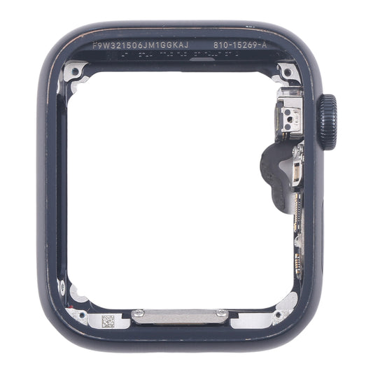 For Apple Watch SE 2022 44MM GPS Aluminium Alloy Middle Frame Bezel Plate with Crown Spin Axis Flex Cable(Midnight)