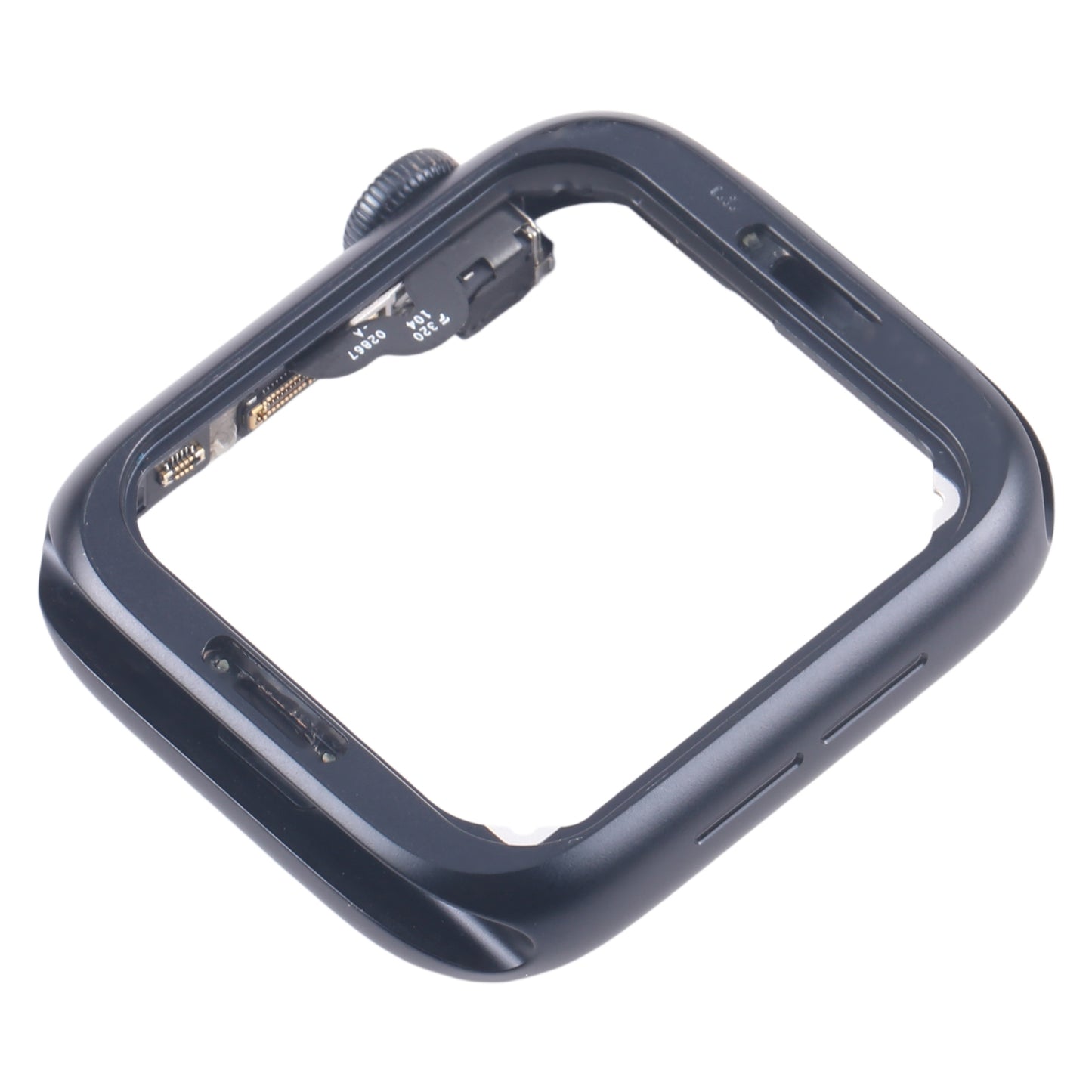 For Apple Watch SE 2022 44MM GPS Aluminium Alloy Middle Frame Bezel Plate with Crown Spin Axis Flex Cable(Midnight)