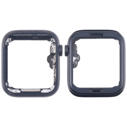 For Apple Watch SE 2022 44MM GPS Aluminium Alloy Middle Frame Bezel Plate with Crown Spin Axis Flex Cable(Midnight)