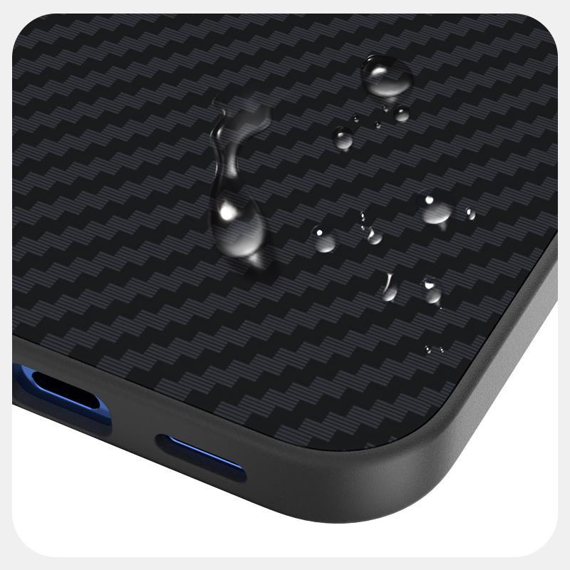 For Google Pixel 11 ABEEL C Carbon Fiber Series 6D Micro Relief MagSafe Phone Case - Black - EDA007429209A