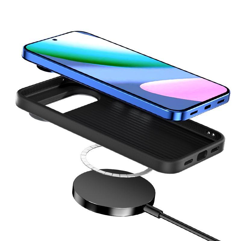 For Google Pixel 11 ABEEL C Carbon Fiber Series 6D Micro Relief MagSafe Phone Case - Black - EDA007429209A
