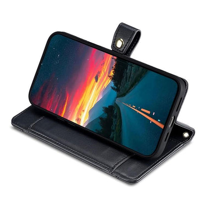 For Redmi K90 Pro Max 5G / Poco F8 Ultra Sheep Texture Cross-body Zipper Wallet Leather Phone Case(Black)