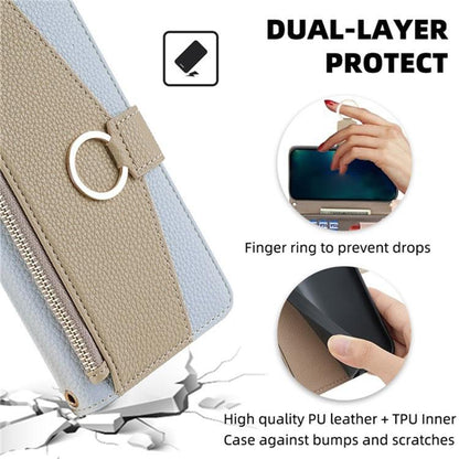 For Redmi K90 Pro Max / Poco F8 Ultra Crossbody Litchi Texture Leather Phone Case(Blue)