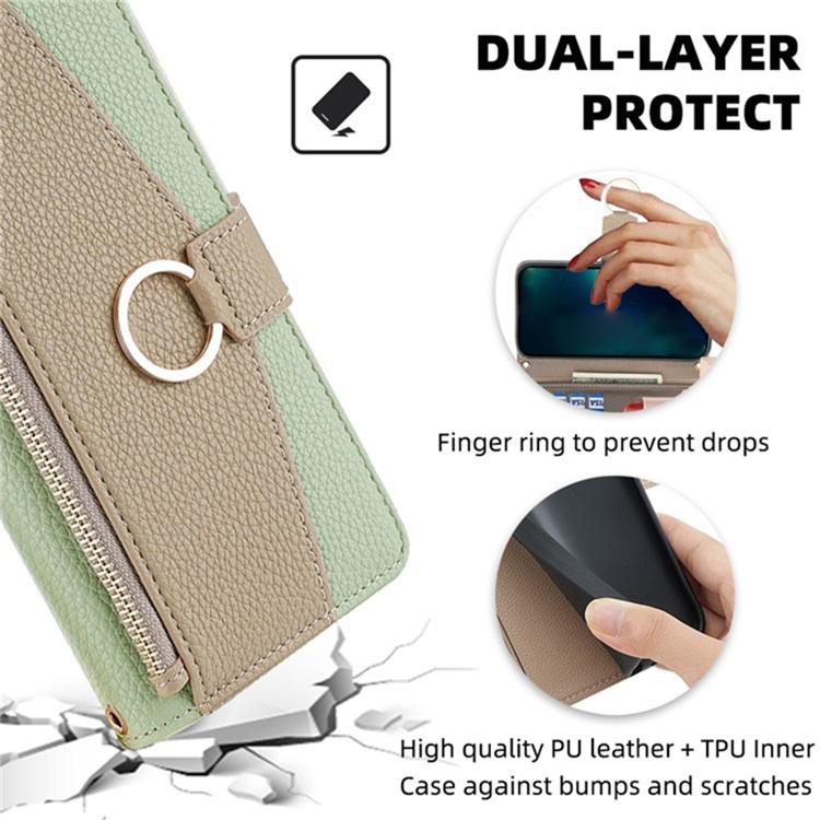 For Redmi K90 Pro Max / Poco F8 Ultra Crossbody Litchi Texture Leather Phone Case(Green)
