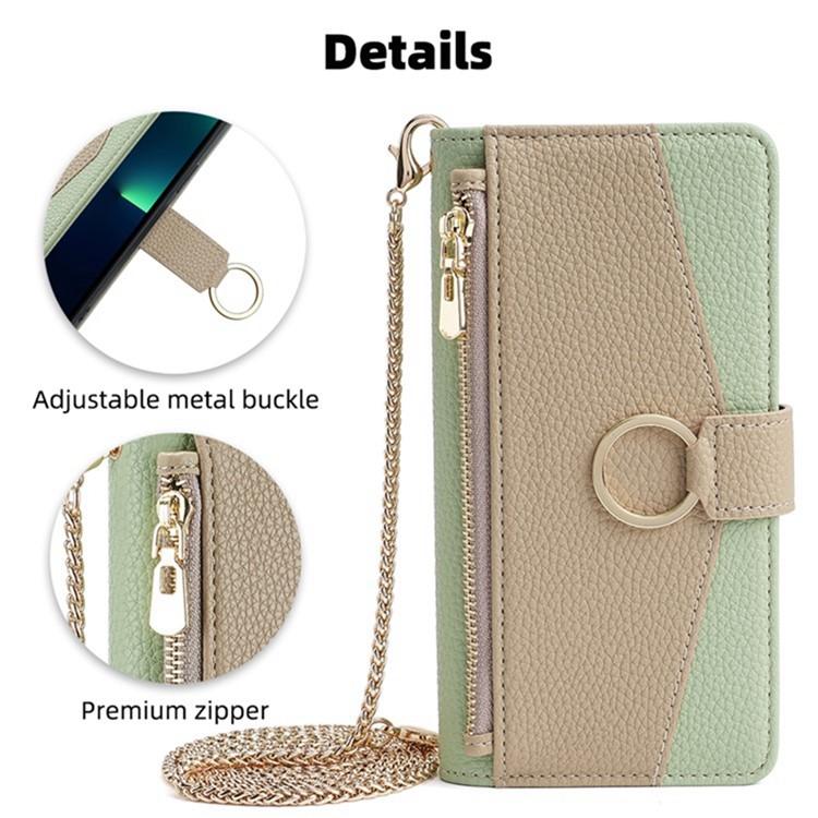 For Redmi K90 Pro Max / Poco F8 Ultra Crossbody Litchi Texture Leather Phone Case(Green)