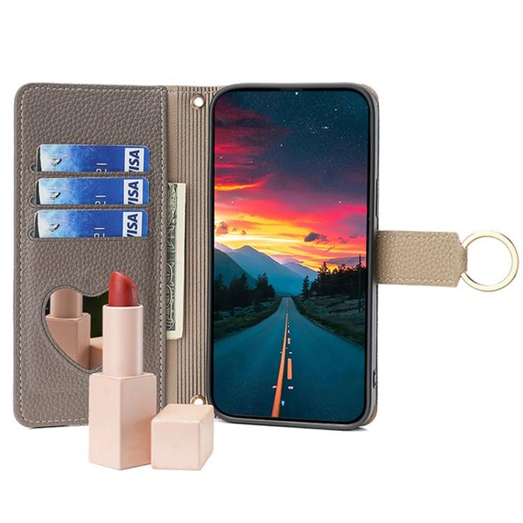 For Redmi K90 Pro Max / Poco F8 Ultra Crossbody Litchi Texture Leather Phone Case(Grey)