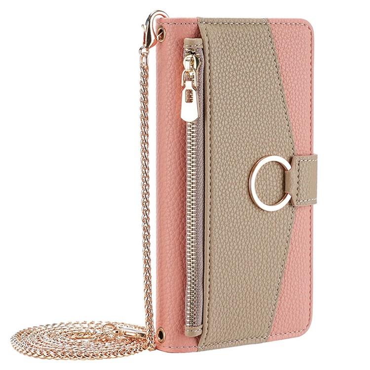 For Redmi K90 Pro Max / Poco F8 Ultra Crossbody Litchi Texture Leather Phone Case(Pink)