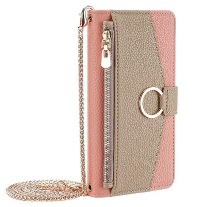 For Redmi K90 Pro Max / Poco F8 Ultra Crossbody Litchi Texture Leather Phone Case(Pink)