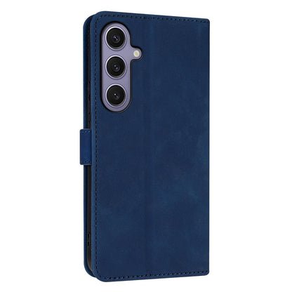 For Galaxy S26 FE 5G AZNS Skin Feel Calf Texture Flip Leather Phone Case(Blue)