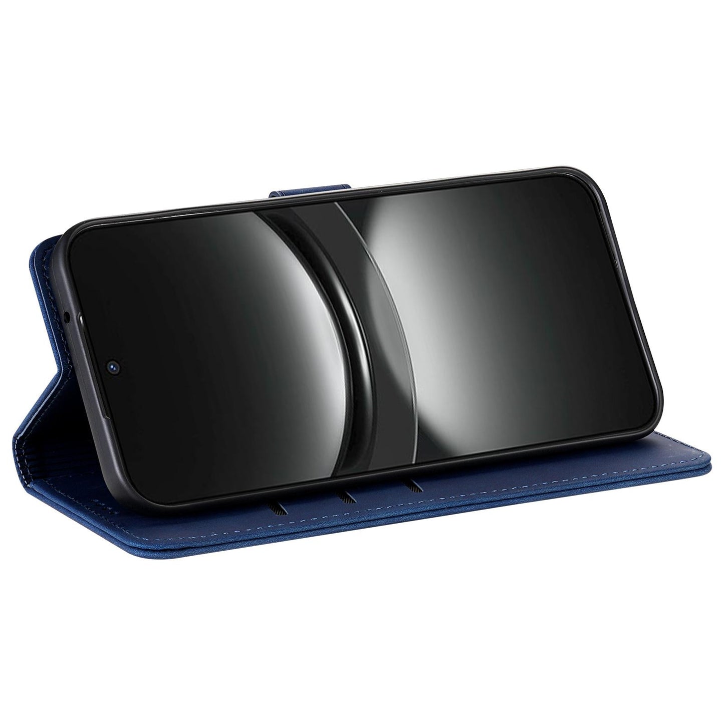 For Galaxy S26 FE 5G AZNS Skin Feel Calf Texture Flip Leather Phone Case(Blue)