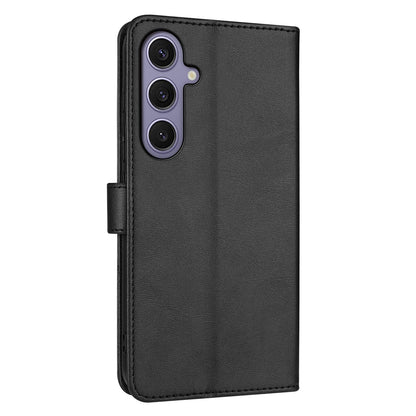 For Galaxy S26 FE 5G AZNS Skin Feel Calf Texture Flip Leather Phone Case(Black)