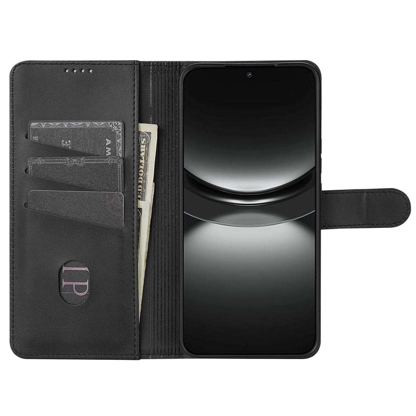 For Galaxy S26 FE 5G AZNS Skin Feel Calf Texture Flip Leather Phone Case(Black)