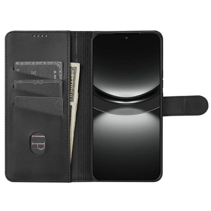 For Galaxy S26 FE 5G AZNS Skin Feel Calf Texture Flip Leather Phone Case(Black)