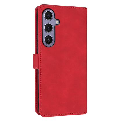 For Galaxy S26 FE 5G AZNS Skin Feel Calf Texture Flip Leather Phone Case(Red)