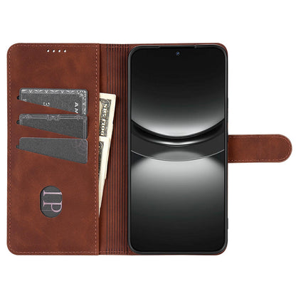 For Galaxy S26 FE 5G AZNS Skin Feel Calf Texture Flip Leather Phone Case(Brown)