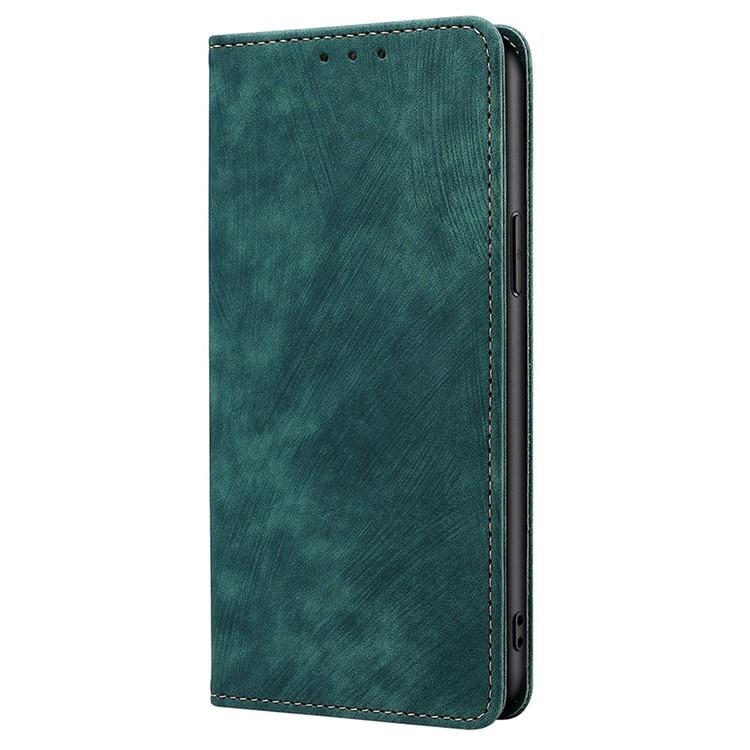 For Redmi K90 Pro Max 5G / Poco F8 Ultra RFID Anti-theft Brush Magnetic Leather Phone Case(Green)