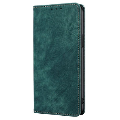 For Redmi K90 Pro Max 5G / Poco F8 Ultra RFID Anti-theft Brush Magnetic Leather Phone Case(Green)