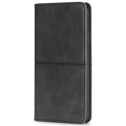 For Redmi K90 Pro Max 5G / Poco F8 Ultra Cow Texture Magnetic Leather Phone Case(Black)