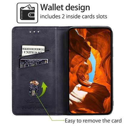 For Redmi K90 Pro Max 5G / Poco F8 Ultra Cow Texture Magnetic Leather Phone Case(Black)