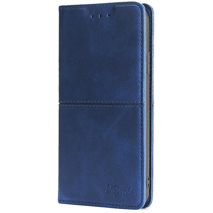 For Redmi K90 Pro Max 5G / Poco F8 Ultra Cow Texture Magnetic Leather Phone Case(Blue)