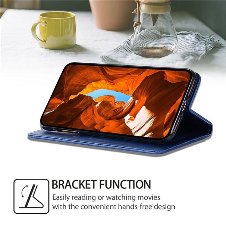 For Redmi K90 Pro Max 5G / Poco F8 Ultra Cow Texture Magnetic Leather Phone Case(Blue)