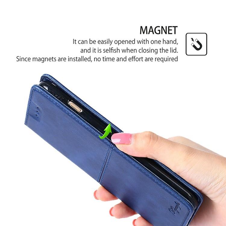For Redmi K90 Pro Max 5G / Poco F8 Ultra Cow Texture Magnetic Leather Phone Case(Blue)