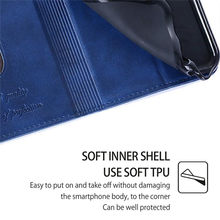 For Redmi K90 Pro Max 5G / Poco F8 Ultra Cow Texture Magnetic Leather Phone Case(Blue)