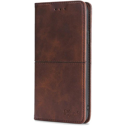 For Redmi K90 Pro Max 5G / Poco F8 Ultra Cow Texture Magnetic Leather Phone Case(Dark Brown)