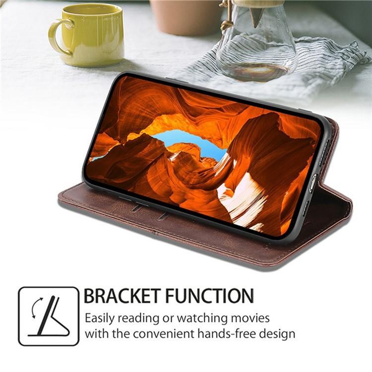 For Redmi K90 Pro Max 5G / Poco F8 Ultra Cow Texture Magnetic Leather Phone Case(Dark Brown)